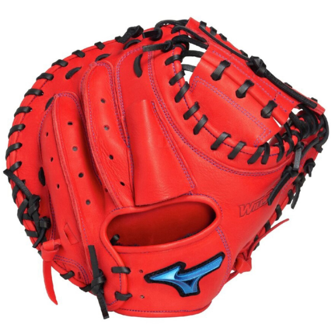 [33700] 미즈노 윌드라이브 유소년 포수 (적색)