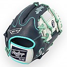 [GHW5GMX 205W-2-SEA]  Rawlings 게이머 XLE 내야 (검+백+민트) 11.75인치