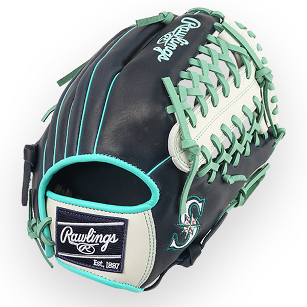 [GHW5GMX 206-4-SEA] Rawlings 게이머 XLE 내야 (검+백+민트) 12인치