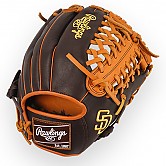 [GHW5GMX 206-4-SPD] Rawlings 게이머 XLE 내야 (진갈색+오렌지) 12인치