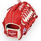 [GHW5GMX 206-4-STL] Rawlings 게이머 XLE 내야 (적+백) 12인치