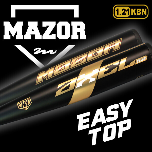 [악셀 블랙/골드] 메이저 알로이배트 (-5) 1.21KBN