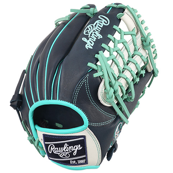 [GHW5GMX N65-4V-SEA] Rawlings 게이머 XLE 내야 (검+백+민트) 11.75인치