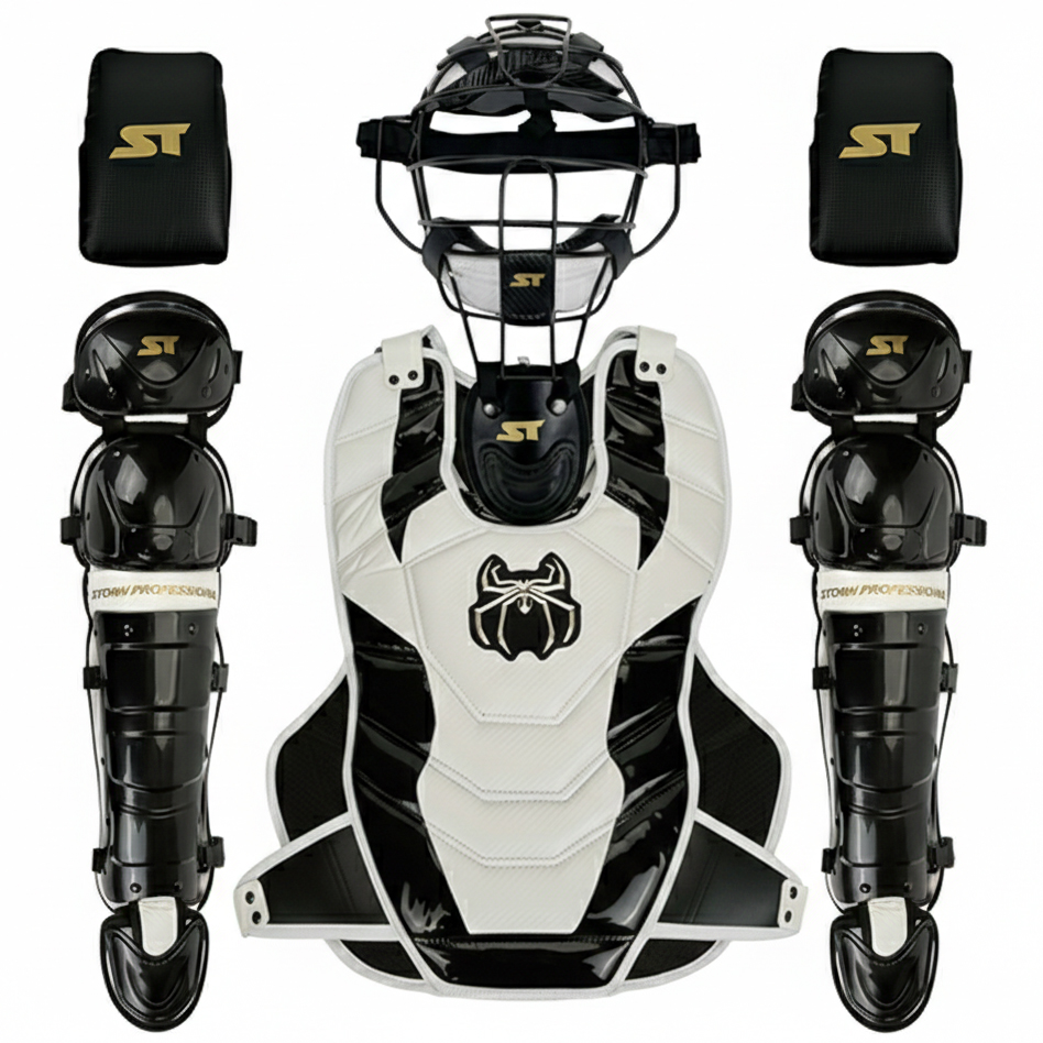 [스파이더] 스톰 2026 포수장비세트 (백+검)