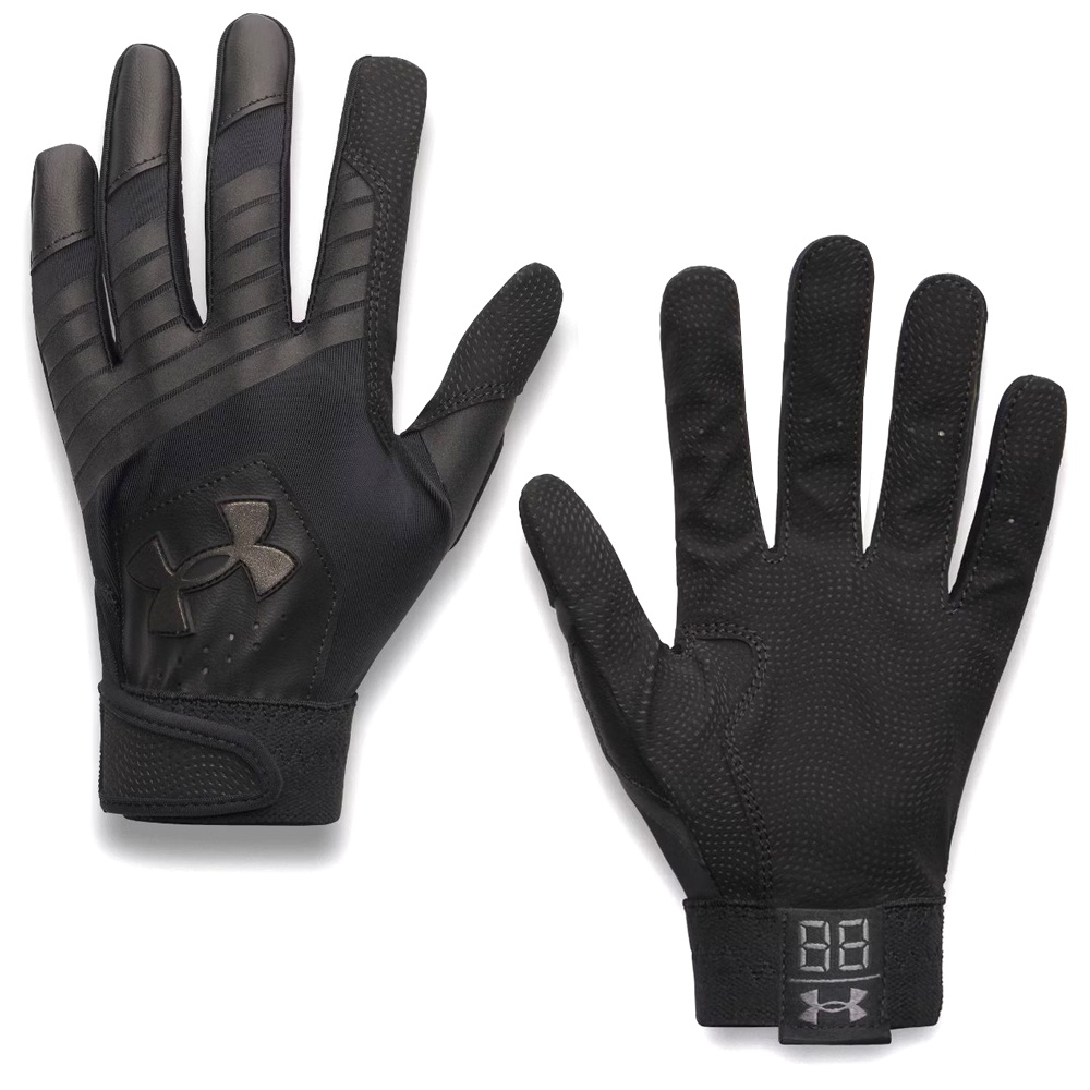 [6000255-001] 언더아머 유소년 배팅장갑 (검정)