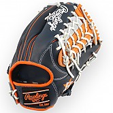 [GHW5GMX Y70-4V-HOU] Rawlings 게이머 XLE 외야 (검+오렌지+백) 13인치