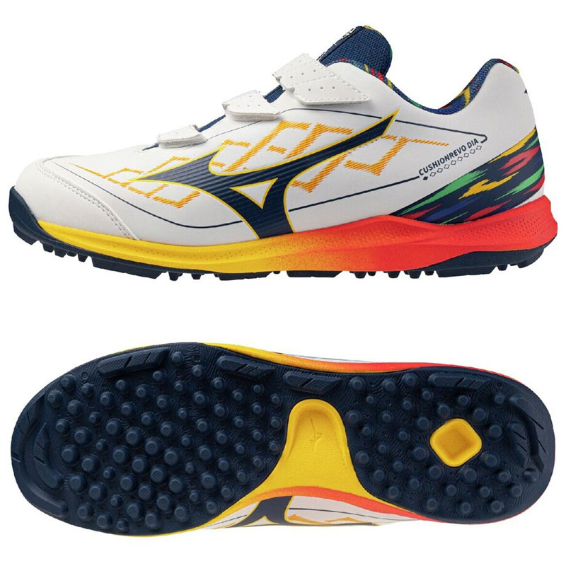 [11GT262001] 미즈노 인조잔디화 (백+남)