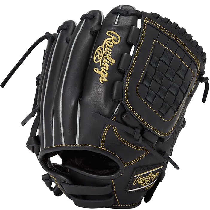 [GJ5FR9BFM-B] Rawlings 하이퍼테크 주니어 글러브 (검정) 10.5인치