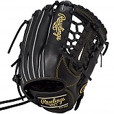 [GJ5FR9N8L-B] Rawlings 하이퍼테크 주니어 글러브 (검정) 11인치