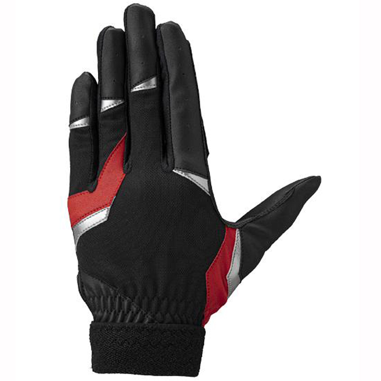 [33009] 미즈노 GACHI 수비장갑 (검+적) 우투/왼손착